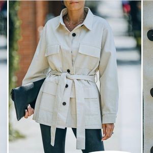 VICI-NWT Pocketed utility shacket